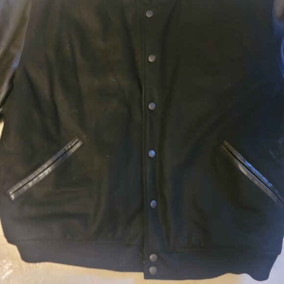 Birdie Varsity/Letterman Wool and Faux Leather (HIGH ROAD FOOTBALL) Jacket - Picture 5 of 16